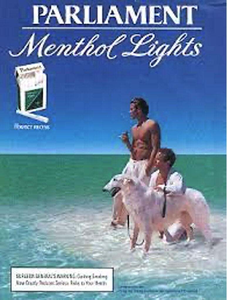 Parliament Advertisement in OUT Magazine