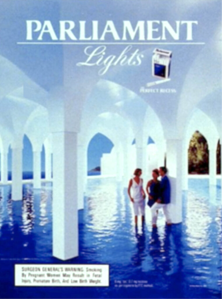 Parliament Advertisement in OUT Magazine