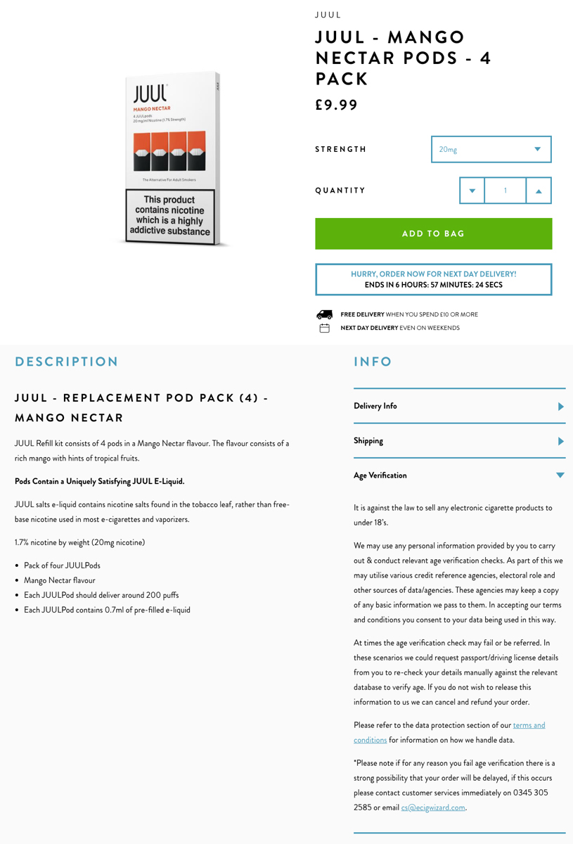 Juul Labs Headquarters A Juul Labs Inc. E-cigarette Is Arranged For A  Photograph In The Phone Number Australia