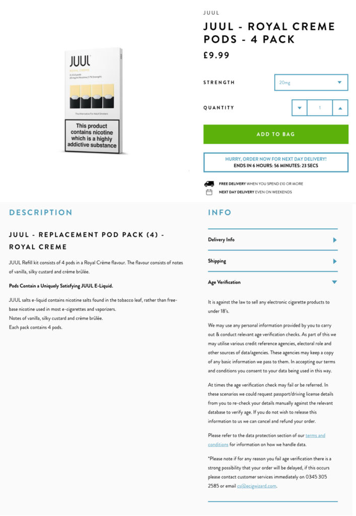 JUUL, JUUL Labs Inc. – img35489