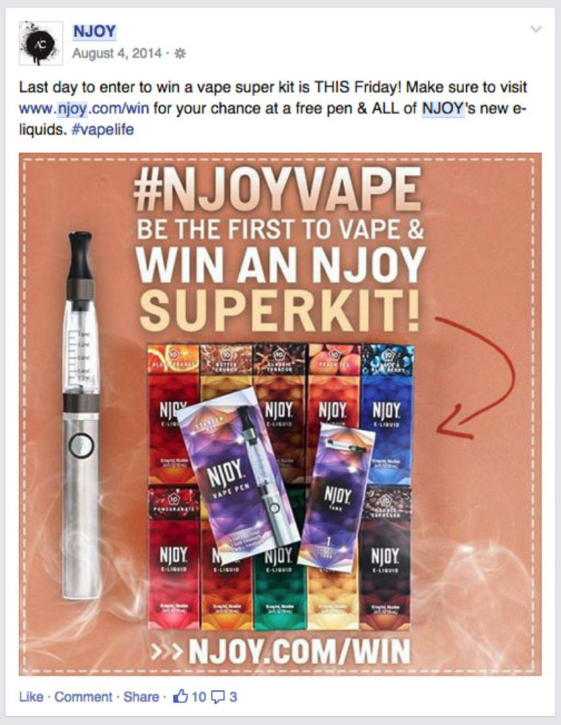 NJOY, NJOY Inc. – img27797
