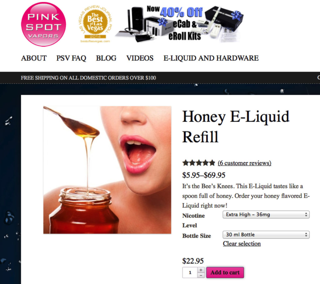 High Nicotine Flavors – img23710