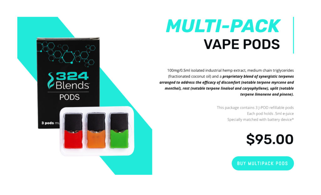JUUL Compatible THC/CBD Pods – img39312