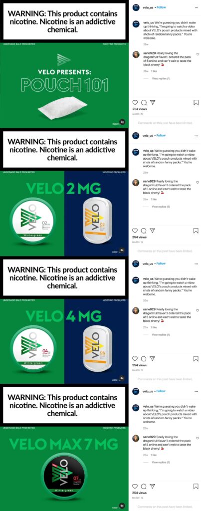 Pouches / Velo