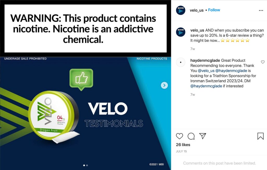 Pouches / Velo