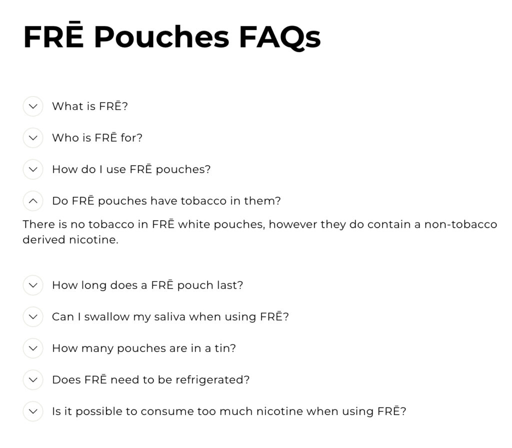 Pouches / Synthetic