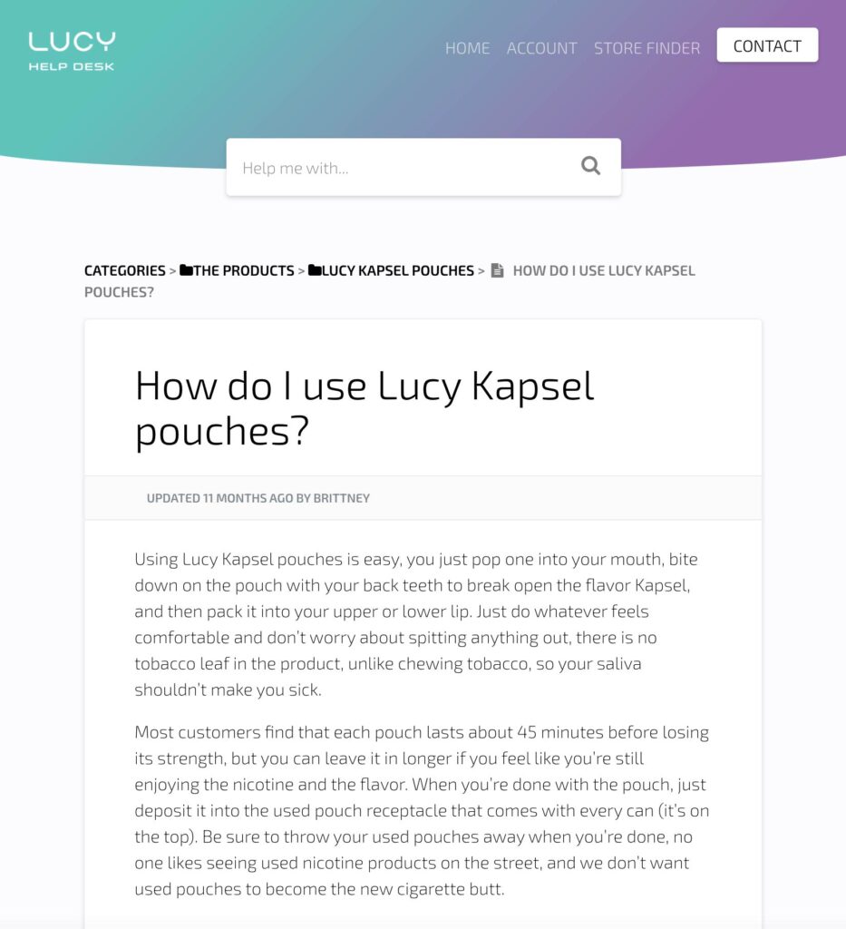 Pouches / Synthetic