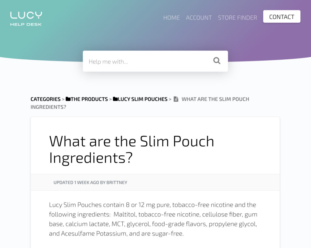 Pouches / Synthetic