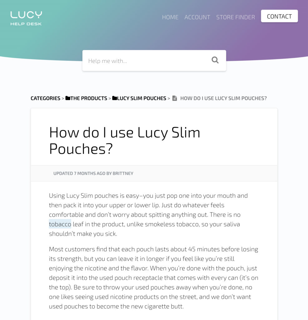 Pouches / Synthetic